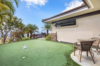 Putting green by Southwest Greens allows you to practice right at home. Photo 16 of Hawaii Architect's Home in Keauhou Estates modern home