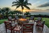 Ocean and mountain views from the fire pit Photo 13 of Majestic Maui Estate modern home