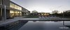 Modern home with Outdoor, Concrete Pools, Tubs, Shower, Back Yard, Grass, Walkways, Gardens, Large Pools, Tubs, Shower, Lap Pools, Tubs, Shower, Hardscapes, Swimming Pools, Tubs, Shower, Trees, Large Patio, Porch, Deck, Landscape Lighting, Concrete Patio, Porch, Deck, and Metal Patio, Porch, Deck. from the pool looking west into sunset Photo of Essence of the Desert