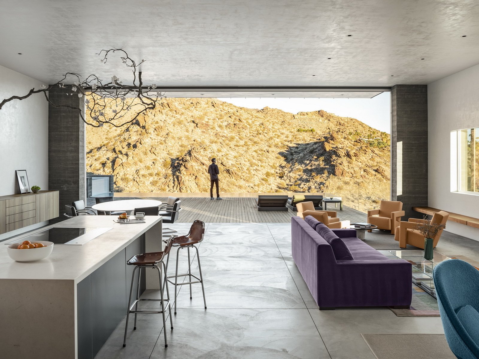 Photo 11 of 15 in Ridge Mountain Residence by Ehrlich Yanai Rhee Chaney ...