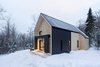 Modern home with Outdoor, Front Yard, and Trees. Surrounded by trees and nature, and without any neighboors, the Villa Boréale is a perfect nordic gateway to relax with friends and family. Photo 6 of Villa Boréale