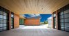 Modern home with Garage, Attached Garage Room Type, and Detached Garage Room Type. Plenty of room to park -- with the four-car garage or simply the breezeway, the design was wisely used to accommodate a crowd. Photo 4 of Purple Sage