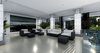 Modern home with Living Room, Recessed Lighting, Ceiling Lighting, Ceramic Tile Floor, and Sectional. lounge area next to 2nd pool of our Magnificent Cantilever Home Photo 15 of Magnificent Cantilever Home For Ocean View Living
