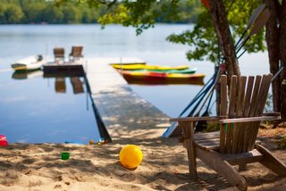 Maine Lake House Cabins Family Camp Compound Modern Home In On Dwell