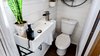Small Comfortable Bathroom. Tru Form Tiny Photo 16 of Full Solar Tiny Home & Open Layout modern home