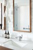 Modern home with Bath Room, Subway Tile Wall, Enclosed Shower, Ceramic Tile Floor, Undermount Sink, Pendant Lighting, Engineered Quartz Counter, and Ceiling Lighting. Tex floor tile from Mutina, Custom walnut vanity, Bocci 21.5 pendant Photo 18 of Beatty Street Loft