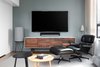 All-Black Eames Lounger balancing the TV Photo 10 of Beatty Street Loft modern home