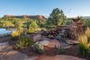 Modern home with Outdoor and Back Yard. Sounds Of Tranquility Off Master Suite Photo 8 of Sedona. Extraordinary. Serenity. Luxury. Green Living.