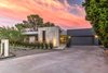Modern home with Exterior. Exterior Front Features lime stone exterior walls Photo of The Allen House