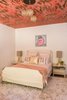 Modern home with Bedroom, Bed, Pendant Lighting, Ceiling Lighting, Rug Floor, Night Stands, and Cork Floor. Girls Room Photo 14 of Glendale Mid Century