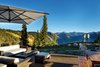 Modern home with Outdoor, Wood Patio, Porch, Deck, Hardscapes, Trees, Back Yard, Large Patio, Porch, Deck, and Stone Patio, Porch, Deck. Outdoor Patio Photo 3 of Smith Cabin Aspen