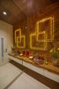 Modern home with Bath Room, Marble Floor, Vessel Sink, and Accent Lighting. Powder Room Photo 6 of Aurum Penthouse