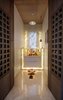 Modern home with Living Room, Console Tables, Marble Floor, and Accent Lighting. Puja (Prayer) Room Photo 7 of Aurum Penthouse