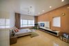 Modern home with Bedroom, Shelves, Bed, Storage, Marble Floor, Chair, Ceiling Lighting, and Night Stands. Daughter's Bedroom Photo 9 of Aurum Penthouse