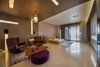 Modern home with Bedroom, Chair, Pendant Lighting, Night Stands, Marble Floor, Accent Lighting, Bed, Storage, and Ceiling Lighting. Master Suite Photo 15 of Aurum Penthouse