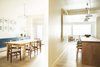 Modern home with Hallway and Light Hardwood Floor. The architect removed the existing hallway but kept the structural wall to divide the kitchen and dining room. The result is an inviting and open plan that leads straight back to the patio and family room. Photo 7 of Balboa Residence