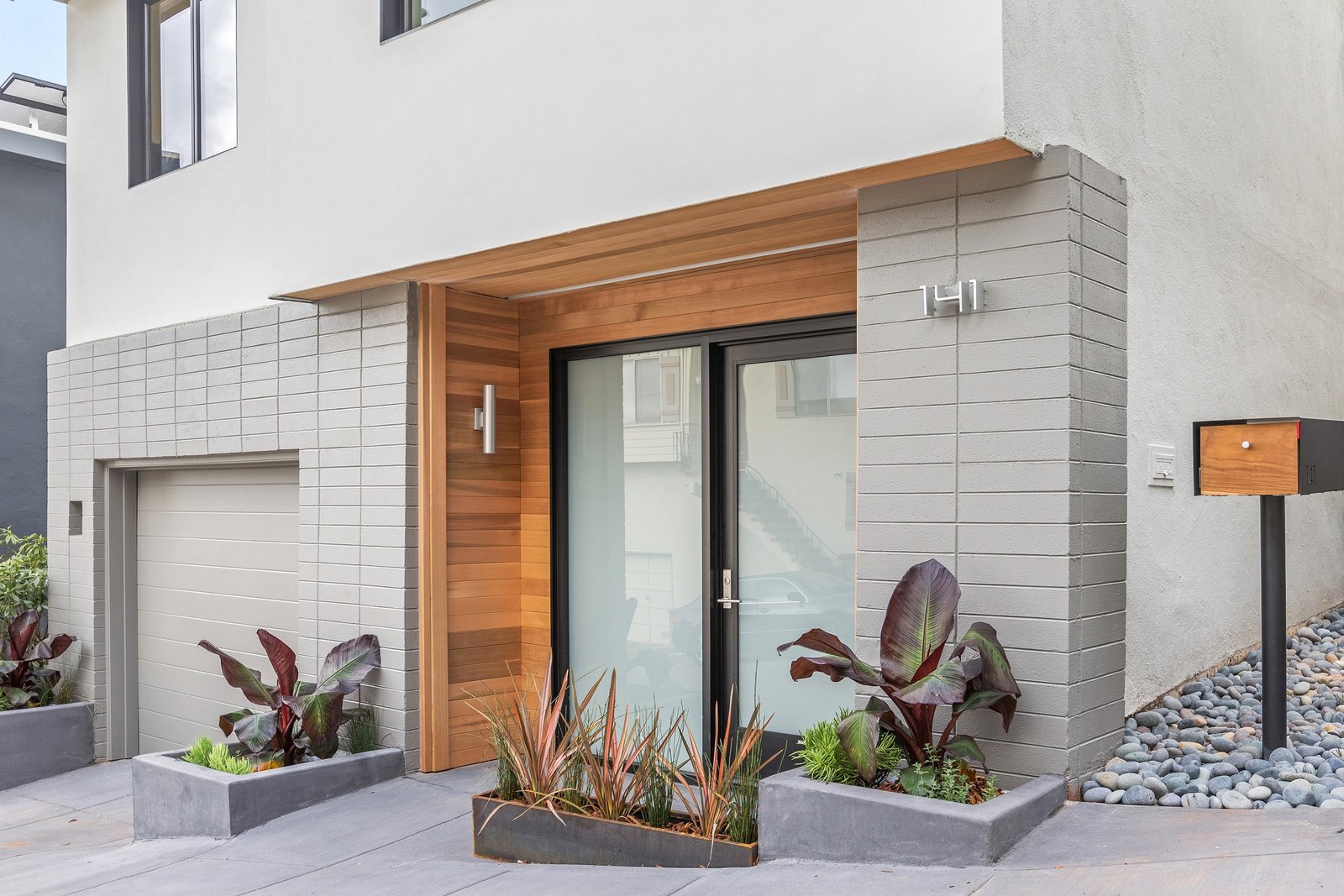 Building Recessed Entry