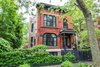 Modern home with Exterior, House Building Type, and Brick Siding Material. Exterior Photo of Stylish Chicago home asks $2.79M