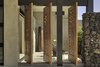 Modern home with Doors, Exterior, and Wood. Custom wood pivot doors Photo 9 of Manini`owali 3