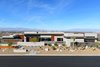 Modern home with Exterior, Flat RoofLine, Stucco Siding Material, Metal Roof Material, Metal Siding Material, House Building Type, Concrete Siding Material, and Stone Siding Material. front exterior overlooking the city Photo 2 of Cloud Chaser