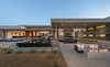 Modern home with Exterior, Concrete Siding Material, House Building Type, Metal Siding Material, Metal Roof Material, Stucco Siding Material, and Flat RoofLine. rear exterior pano view Photo 7 of Cloud Chaser