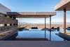 Modern home with Outdoor, Large Patio, Porch, Deck, Decking Patio, Porch, Deck, Hardscapes, Back Yard, Landscape Lighting, Infinity Pools, Tubs, Shower, Large Pools, Tubs, Shower, Salt Water Pools, Tubs, Shower, and Swimming Pools, Tubs, Shower. city view from pool Photo 8 of Cloud Chaser