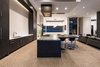 Modern home with Kitchen, Wood Cabinet, Undermount Sink, Ceiling Lighting, Limestone Floor, Granite Counter, and Refrigerator. kitchen Photo 4 of Cloud Chaser