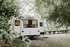 Modern home with Exterior and Camper Building Type. The couple have named the revamped trailer the Cougar Den.
Photo 5 of The Cougar