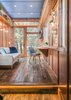 Modern home with Living Room. The Cornelia Tiny House Photo 11 of Cornelia Tiny House