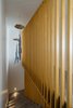 Modern home with Staircase. "Out of the Blue" Touzet Residence at Cat Cay Photo 6 of Touzet Studio Designs Resilient Beachside Residence in Cat Cay