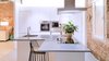 Modern home with Kitchen. INOUTSTUDIO_The Loft_Kitchen_01 Photo of Loft interior design for an urban and cosmopolitan life in the center of Madrid