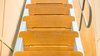 Modern home with Staircase, Wood Tread, and Metal Railing. Stair Detail, oak, steel, acrylic paint, design by Jean Prove in 1947 Photo 7 of Corbusier Re-Renovation Berlin