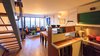 Modern home with Staircase, Wood Tread, and Metal Railing. Open Kitchen and stair Photo 10 of Corbusier Re-Renovation Berlin