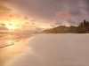 Modern home with Outdoor and Front Yard. Sunset in front of The Beach Estates Photo 8 of The Beach Estates - Santa Teresa, Costa Rica - Stylish Beachfront Retreats