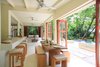 Modern home with Living Room. Sandy Lane - Floor to ceiling window design out to direct ocean views Photo 19 of The Beach Estates - Santa Teresa, Costa Rica - Stylish Beachfront Retreats