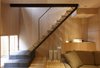 Modern home with Staircase, Wood Tread, Metal Railing, and Stone Tread. mini kitchen Photo 3 of My Kyoto Town House