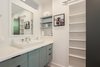 Modern home with Bath Room. Custom built vanities and barn door storage Photo 8 of the Humble Ranch- Re-Imagined