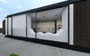Modern home with Outdoor, Back Yard, Walkways, Landscape Lighting, and Vertical Fences, Wall. The seats for the couple in the gym area Photo 8 of Home & Art studio for Mrs L