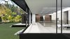 Modern home with Outdoor, Vertical Fences, Wall, Garden, Decking Patio, Porch, Deck, Swimming Pools, Tubs, Shower, Large Patio, Porch, Deck, Large Pools, Tubs, Shower, Landscape Lighting, and Gardens. Side close-up of the house extension with the swimming pool area Photo 6 of Home & Art studio for Mrs L