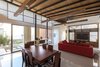 Modern home with Living Room. Interior Photo of Home in the Setback