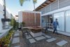 Modern home with Outdoor. Courtyard Photo 3 of Home in the Setback