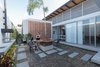 Modern home with Outdoor. Courtyard Photo 4 of Home in the Setback