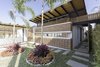 Modern home with Exterior. Front view Photo 11 of Home in the Setback