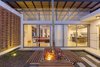 Modern home with Outdoor. Courtyard Photo 8 of Home in the Setback
