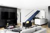 Modern home with Living Room. Living room & Kitchen Photo 10 of M Apartment