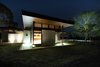 Modern home with Exterior and House Building Type. A night time photo of Casa Salas Photo 4 of Casa Salas