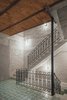 Modern home with Staircase, Metal Railing, and Concrete Tread. Stairway Photo 4 of Lirio 7