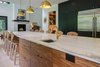 Modern home with Ceiling Lighting and Light Hardwood Floor. Dorchester Interior Kitchen Photo 13 of The Dorchester Project by Paul + Jo Studio