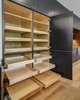 Modern home with Ceiling Lighting and Light Hardwood Floor. Dorchester Interior Kitchen Photo 16 of The Dorchester Project by Paul + Jo Studio