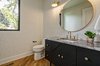 Modern home with Light Hardwood Floor. Dorchester Interior Powder Room Photo 19 of The Dorchester Project by Paul + Jo Studio